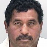 Alberto Olan Flores, 47, of Augusta, Failure to stop at stop sign, no license